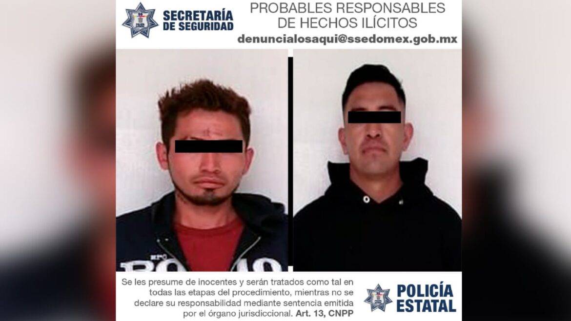 Secretaría de Seguridad detiene a dos hombres probables implicados en delito contra la salud en la modalidad de narcomenudeo