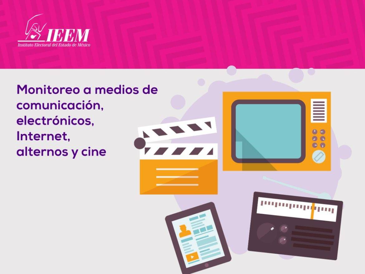 Con el inicio de las precampañas, el IEEM realiza el monitoreo a medios de comunicación, impresos, electrónicos, internet y alternos