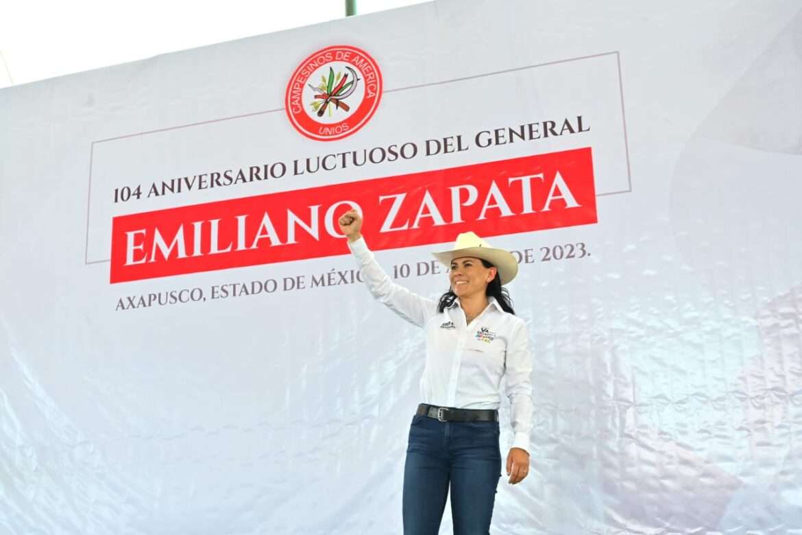 Presenta Alejandra Del Moral el pacto de la reconciliación con el campo mexiquense