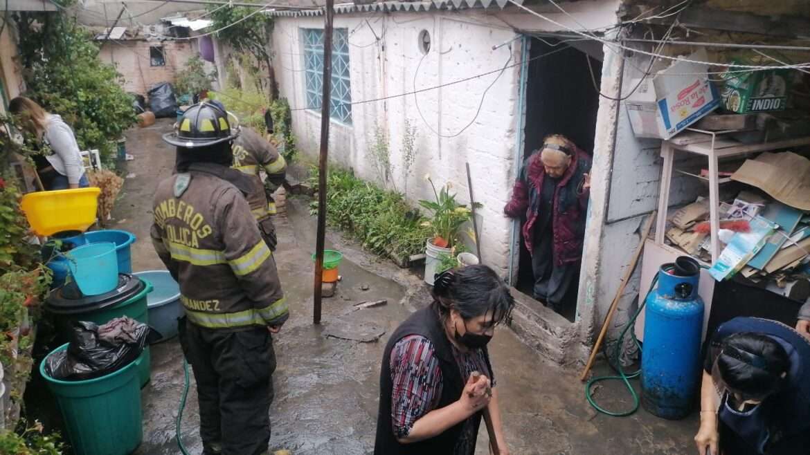 Granizada en Toluca no causa daños en viviendas y estructuras públicas