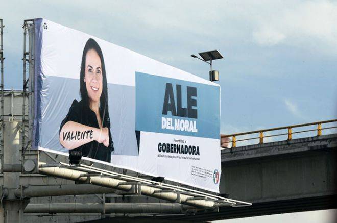 Impiden autoridades municipales de Ecatepec colocación de propaganda de la precampaña de Alejandra del Moral