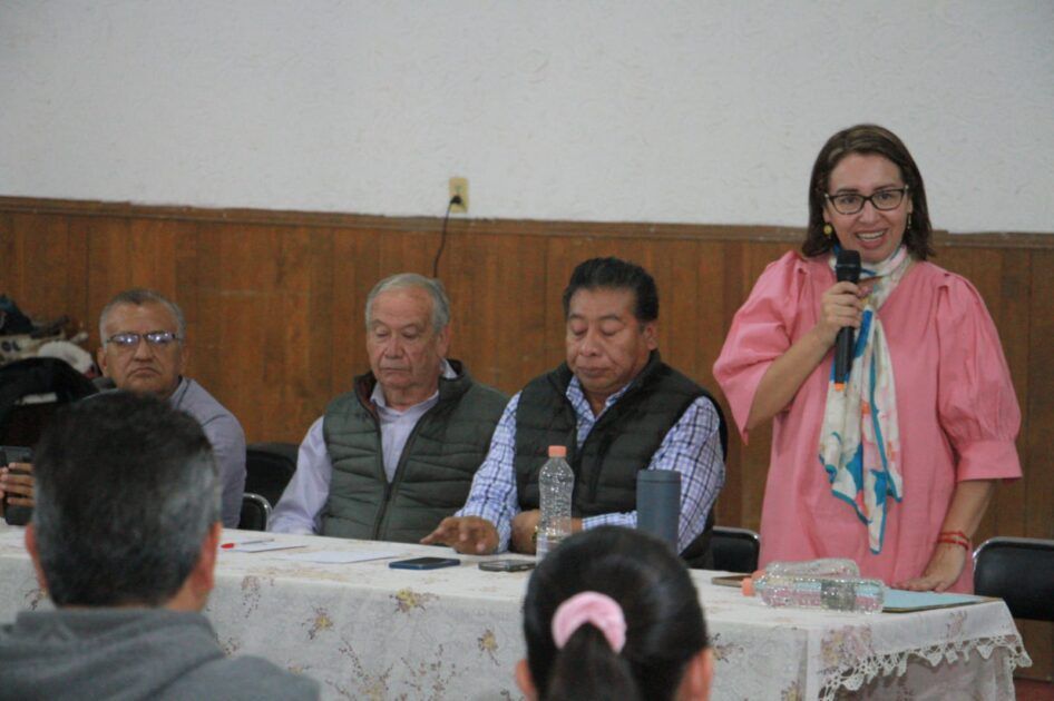 zucena Cisneros Coss, Camilo Murillo y Faustino de la Cruz